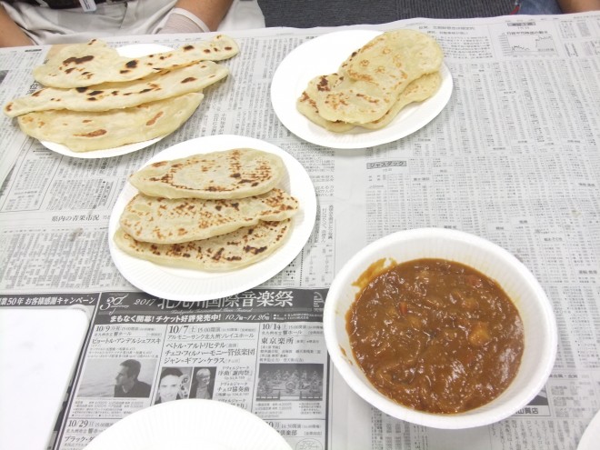 インドの名物ナンを作ろう！