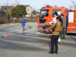 防災訓練で災害に備えよう！