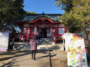 初詣に出かけて、就労への祈願を行いました！！のイメージ画像