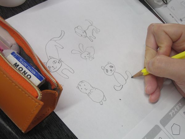 かわいい動物のイラストを描いてみよう 就労移行支援事業所ティオ新大牟田 ティオ築町