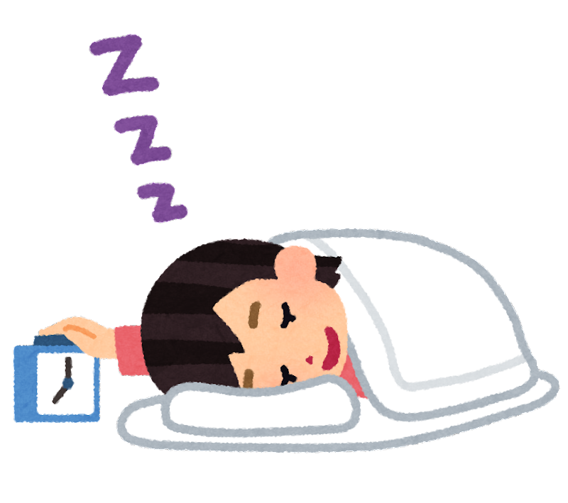 睡眠不足が良くない４つの理由のイメージ画像