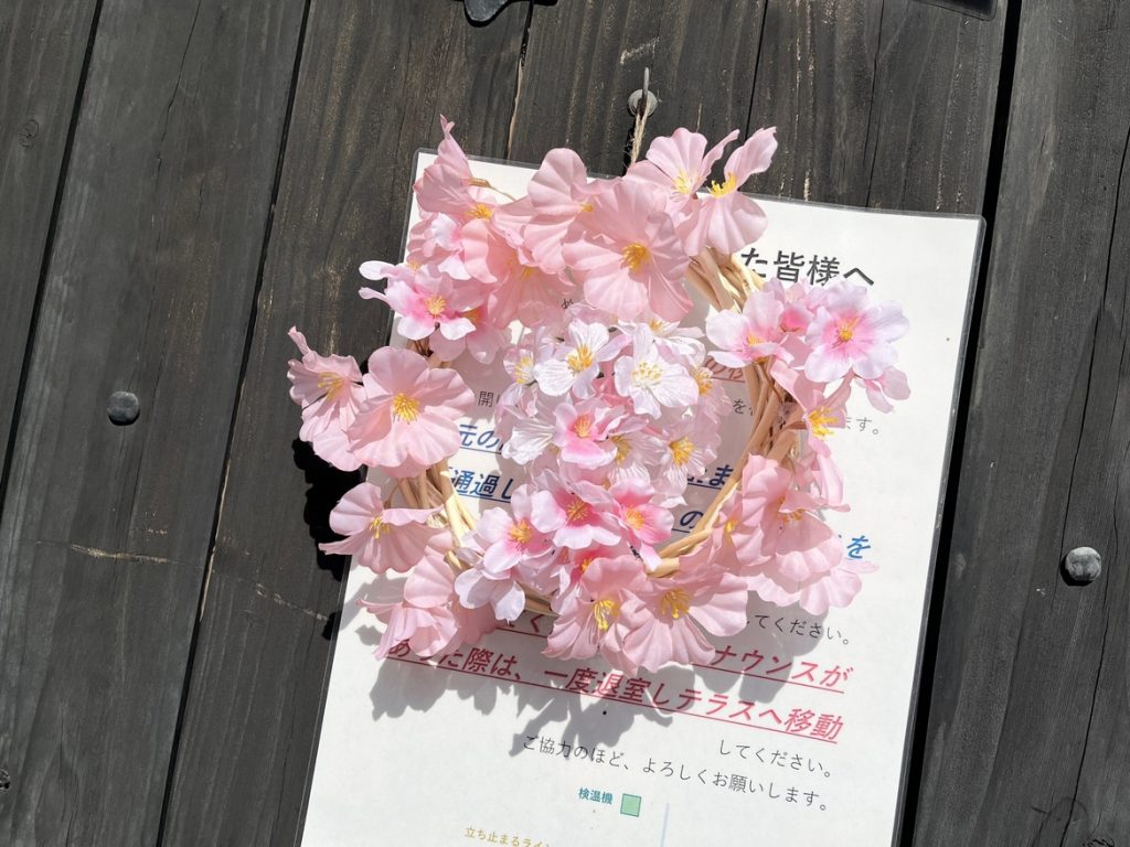 事業所内に一足早い春がやってきました🌸のイメージ画像