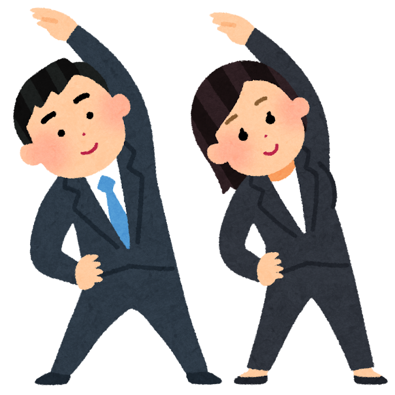 椅子でストレッチのススメ💺のイメージ画像