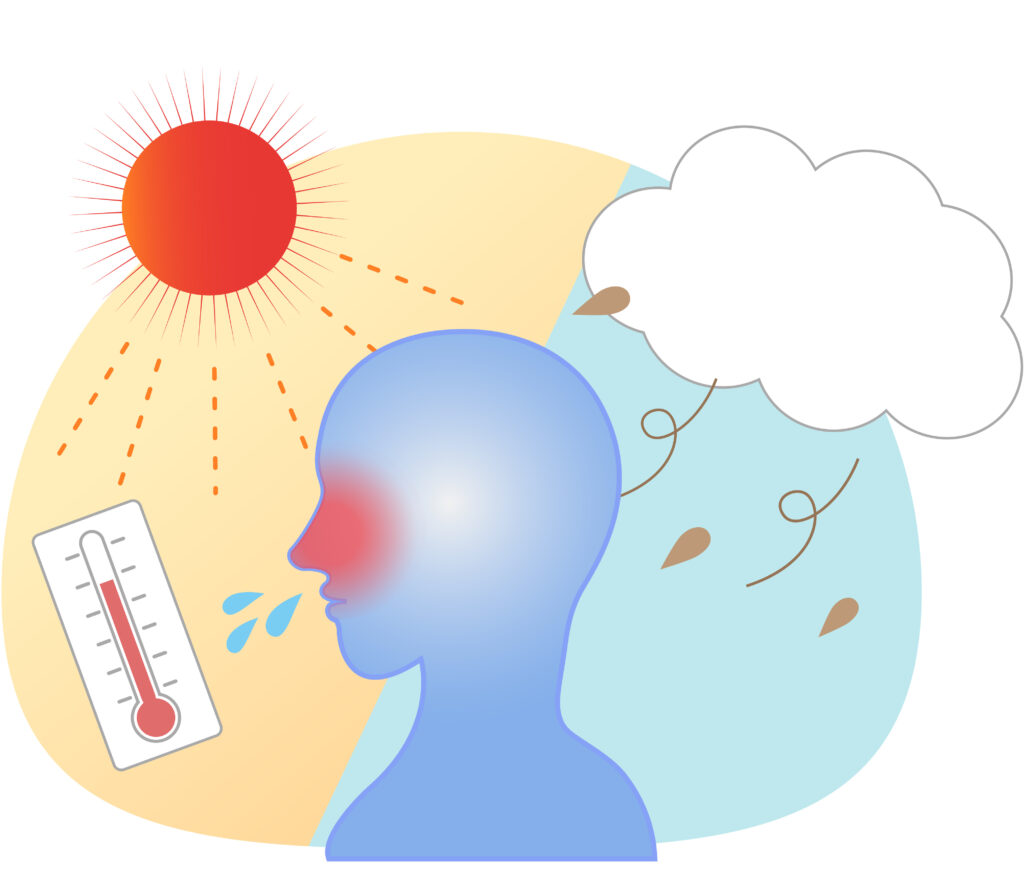 秋の気温差に負けない過ごし方のイメージ画像