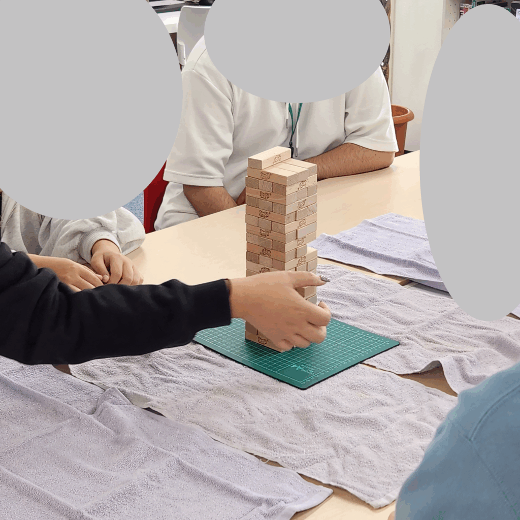 ジェンガで集中力UP！のイメージ画像