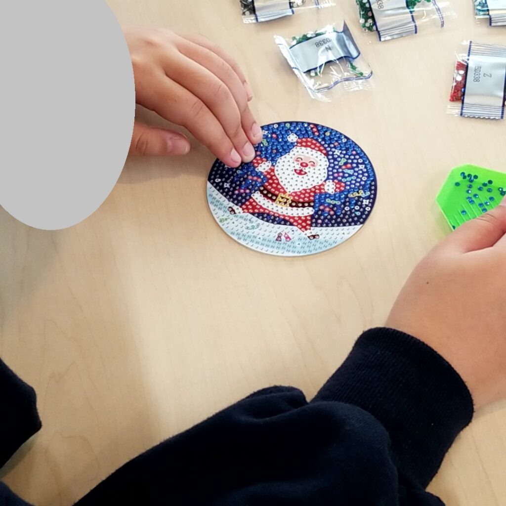 クリスマス意識♪ダイヤモンドアート！✨のイメージ画像