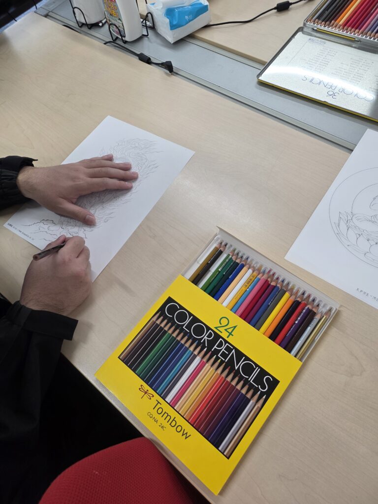 手先作業の訓練に💎国宝仏像のなぞり描き✎身に着くスキル✨のイメージ画像