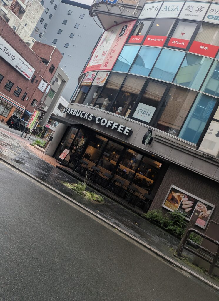 ☕ティオくまもと新市街の周辺環境紹介｜シャワー通で見つける“短時間の気分転換スポット”のイメージ画像
