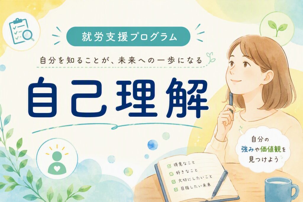「自分のことがよく分からない」あなたへ ― 自己理解が就労準備の第一歩になる理由のイメージ画像