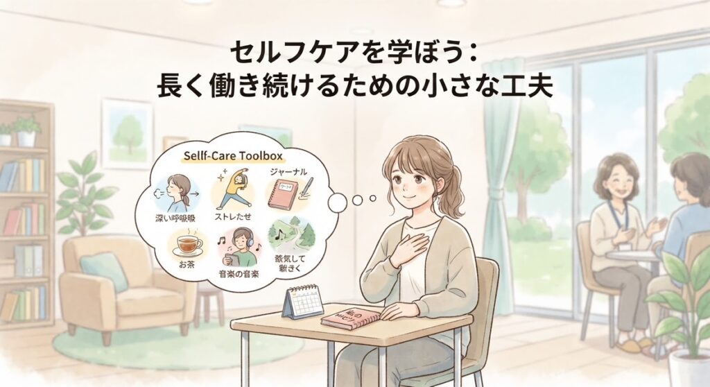 「分かっていても続かない」セルフケアを無理なく習慣にするコツのイメージ画像