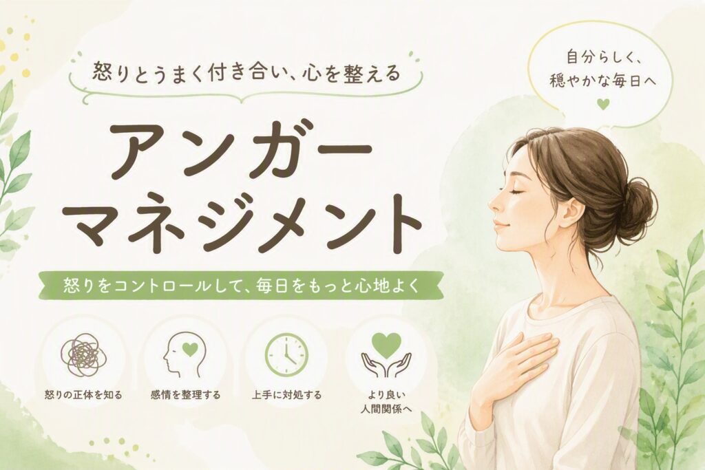 イライラした自分を責めなくていい ― アンガーマネジメントという「技術」の話のイメージ画像