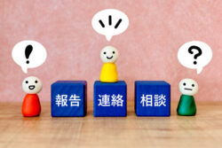 仕事ができる人がやっている「正しい報連相」のコツと、よくある3つのNG例のイメージ画像