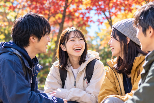 秋といえば紅葉！実は就労にも繋がる意外な効果4選✨のイメージ画像